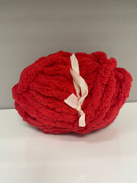 Chunky Yarn Red Maroon $5.38ea Pack of 2 Read Description