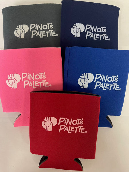 Branded Pinot's Beer Koozies Asst. Colors $1.35 ea Case of 40
