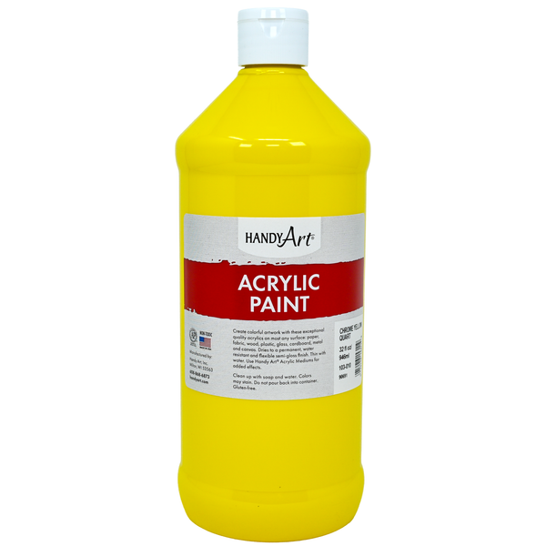 Chrome Yellow Quart Size 32 oz. $7.37 Case of 1