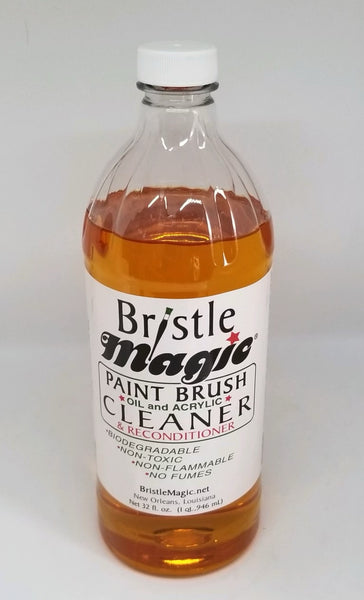 Bristle Magic Brush Cleaner 32 ounces - Case of 1 for $19.93