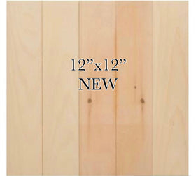 12” x 12” Square Wood Plank $5.98ea Case of 20