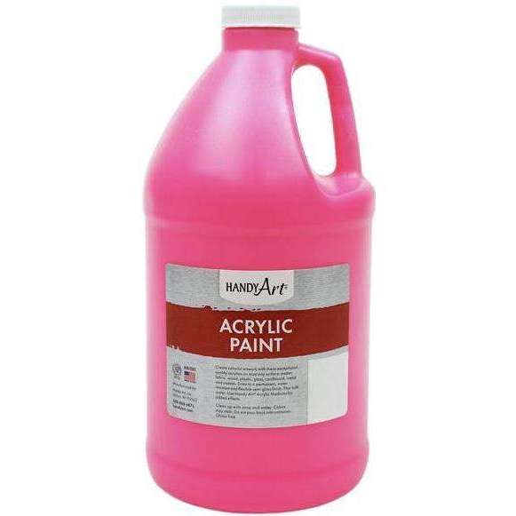 Acrylic Fluorescent / Black Light Pink $14.98ea Case of 1 - TD ART SUPPLY