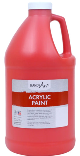 Acrylic Fire Red Or Deep Red $14.24 each Case of 2 (Labeled Deep Red)