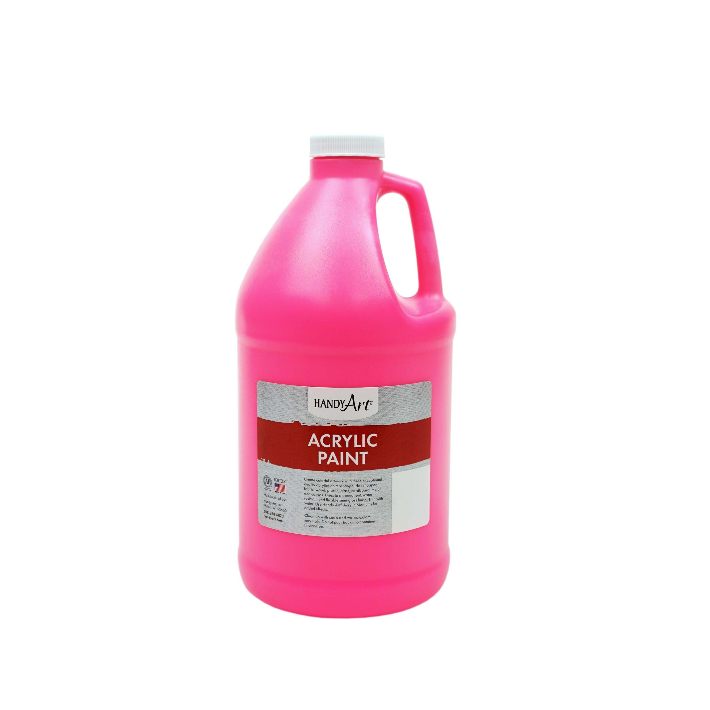 Acrylic Fluorescent / Black Light Pink $14.98ea Case of 1 - TD ART