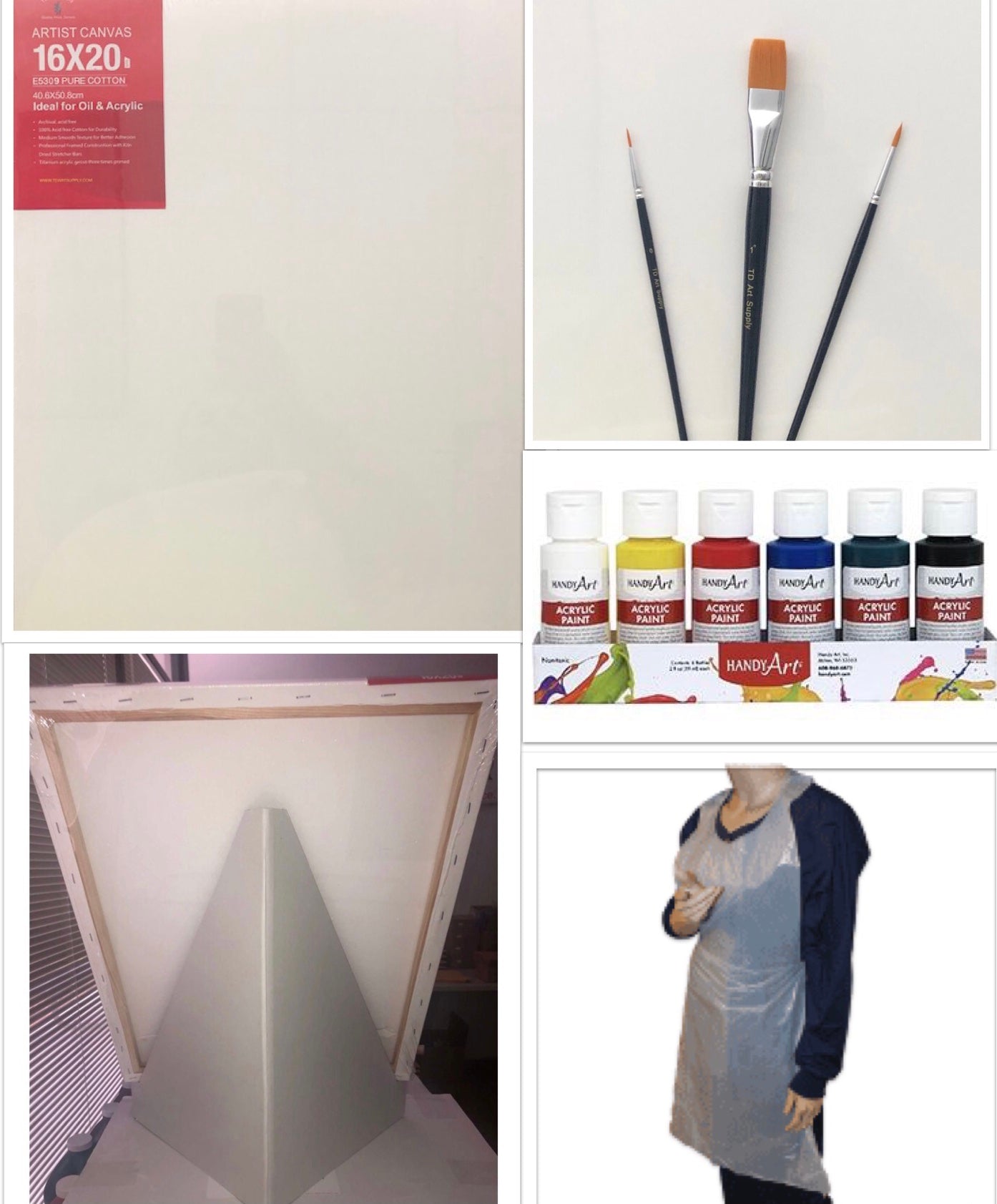 16 x 20 Canvases we offer complete line of paint and sip supplies - TD ART  SUPPLY