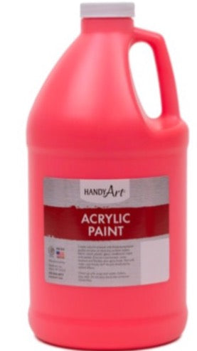 Acrylic Fluorescent / Black Light Red $15.68ea Case of 1