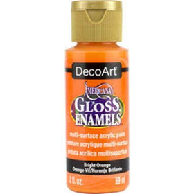 Americana® Gloss Enamels 2-oz. BRIGHT ORANGE $1.48ea Pack of 3