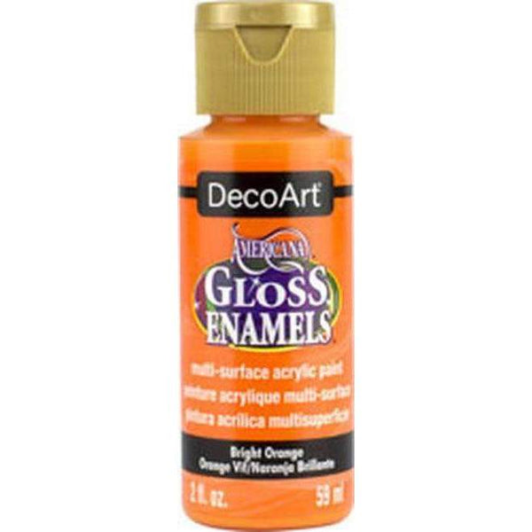 Americana® Gloss Enamels 2-oz. BRIGHT ORANGE $1.48ea Pack of 3