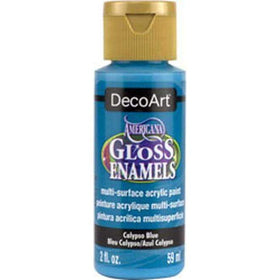 Americana® Gloss Enamels 2-oz. CALYPSO BLUE $1.48ea Pack of 3