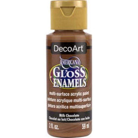 Americana® Gloss Enamels 2-oz. MILK CHOCOLATE $1.48ea Pack of 3