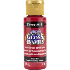 Americana® Gloss Enamels 2-oz. TUSCAN RED $1.48ea Pack of 3