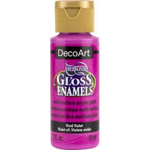 Americana® Gloss Enamels 2-oz. VIVID VIOLET $1.48ea Pack of 3