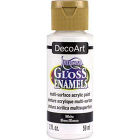 Americana® Gloss Enamels 2-oz. WHITE $1.48 ea Pack of 3